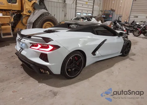 2021 Chevrolet Corvette Stingray Rwd 2Lt z USA, uszkodzony, nr VIN 1G1YB3D4XM5117047